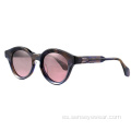 Diseño personalizado Vintage Bevel Acetate Polarized Sunglasses